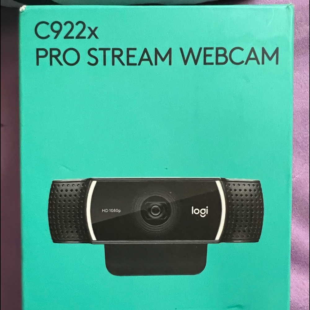 Logitech C922x Pro HD Stream Webcam